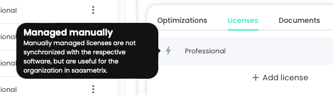 Tooltip: Managed manually
